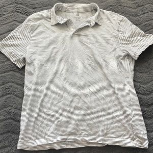 Striped polo